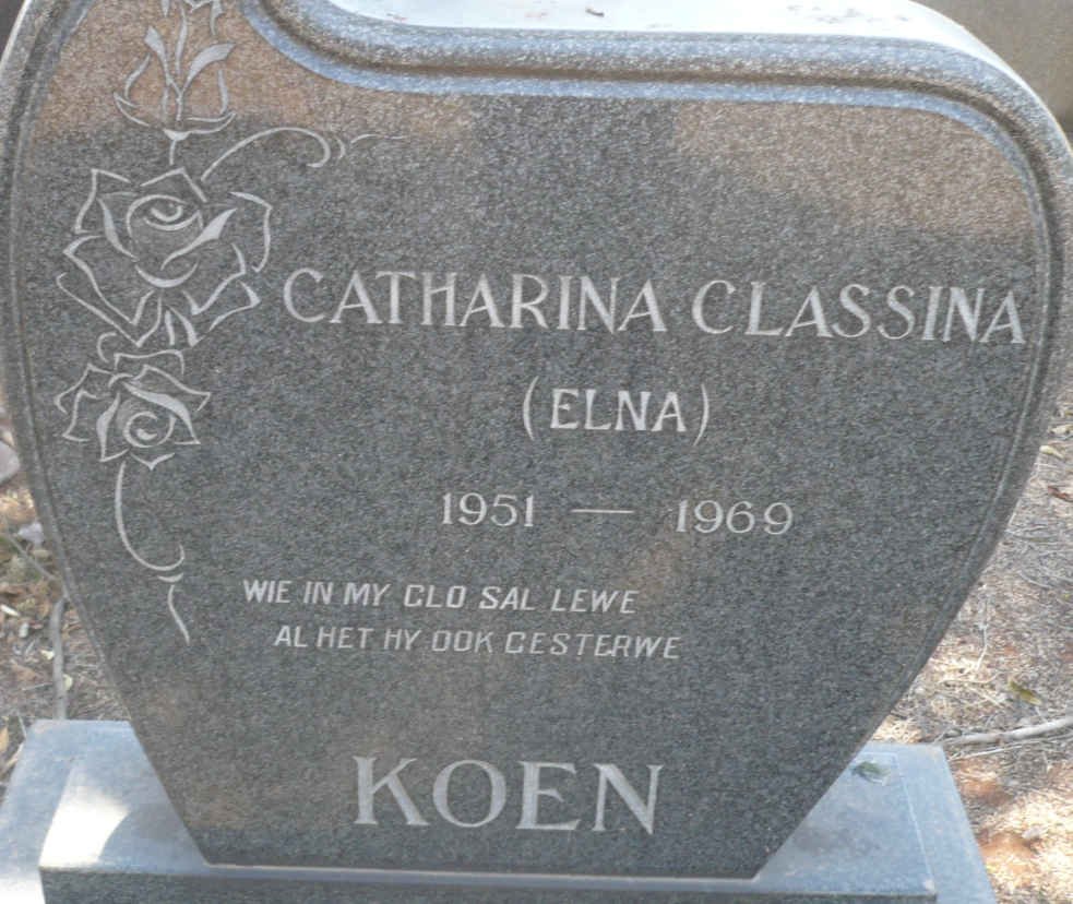 KOEN Catharina Classina 1951-1969