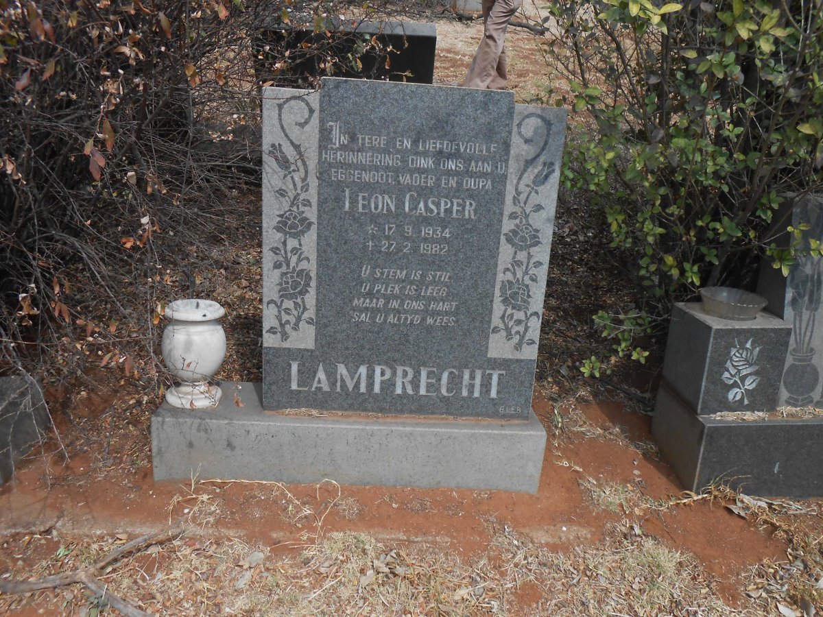 LAMPRECHT Leon Casper 1934-1982