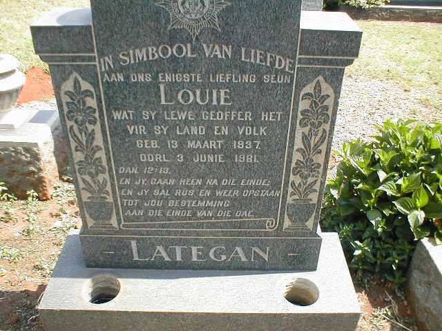 LATEGAN Louie 1937-1981