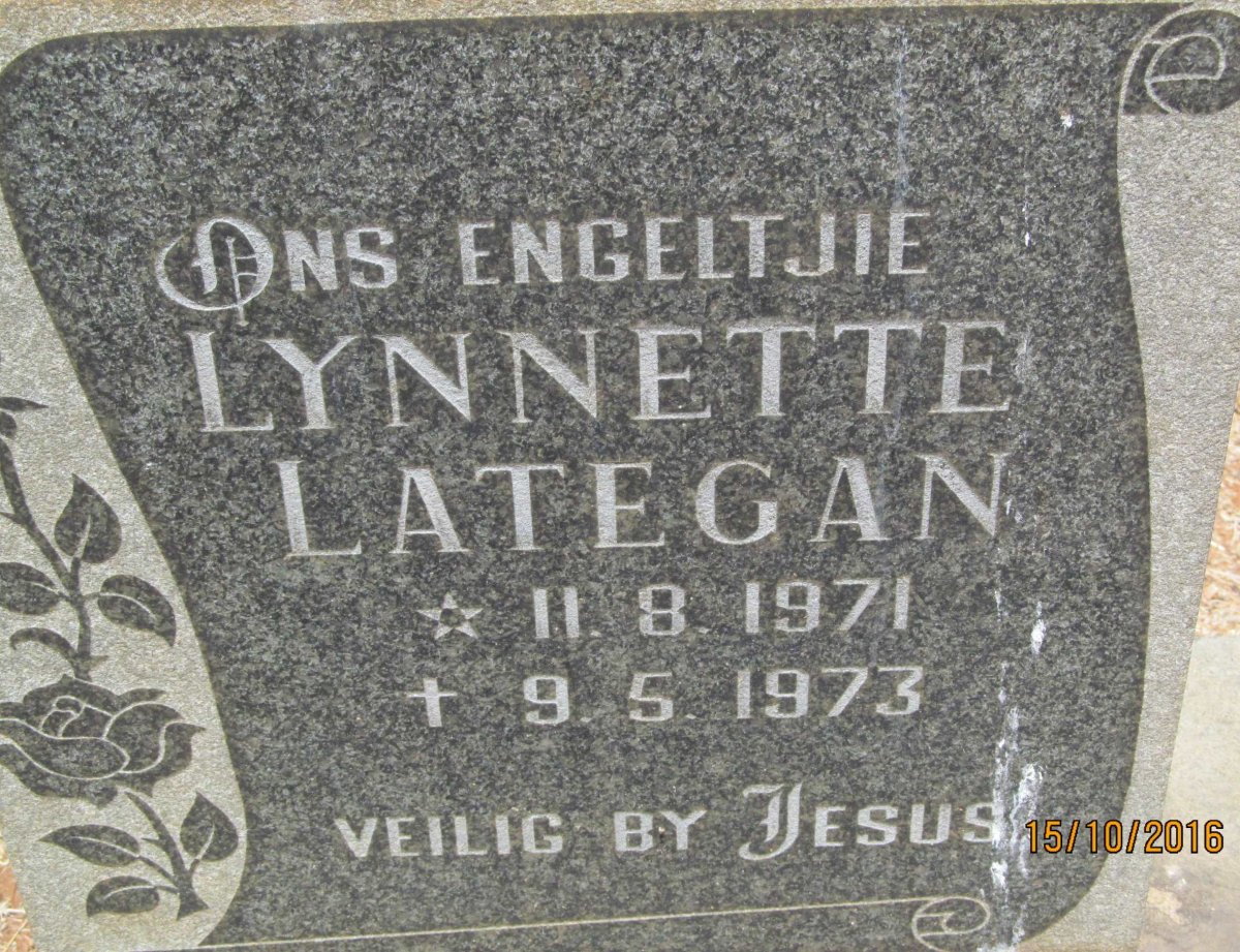 LATEGAN Lynnette 1971-1973