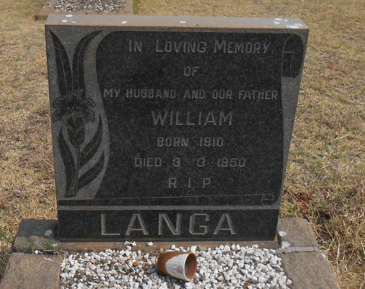 LANGA William 1910-1950