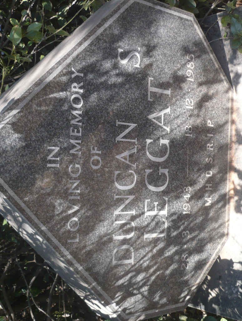 LEGGAT Duncan S. 1943-1985