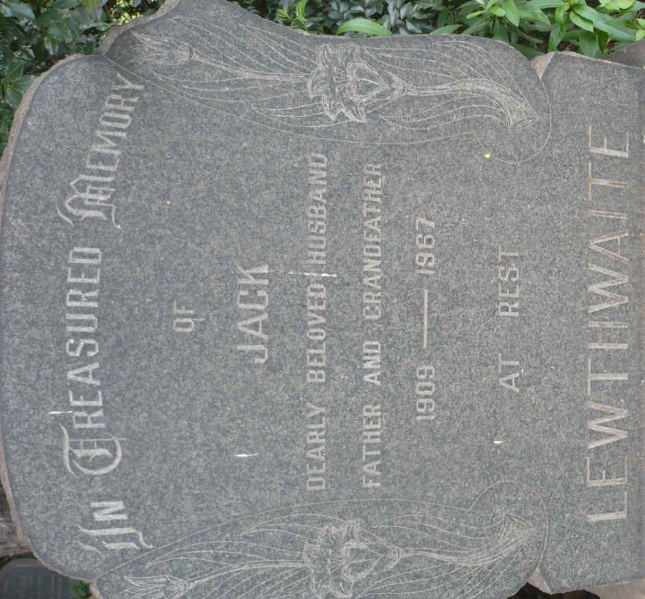 LEWTHWAITE Jack 1909-1967 