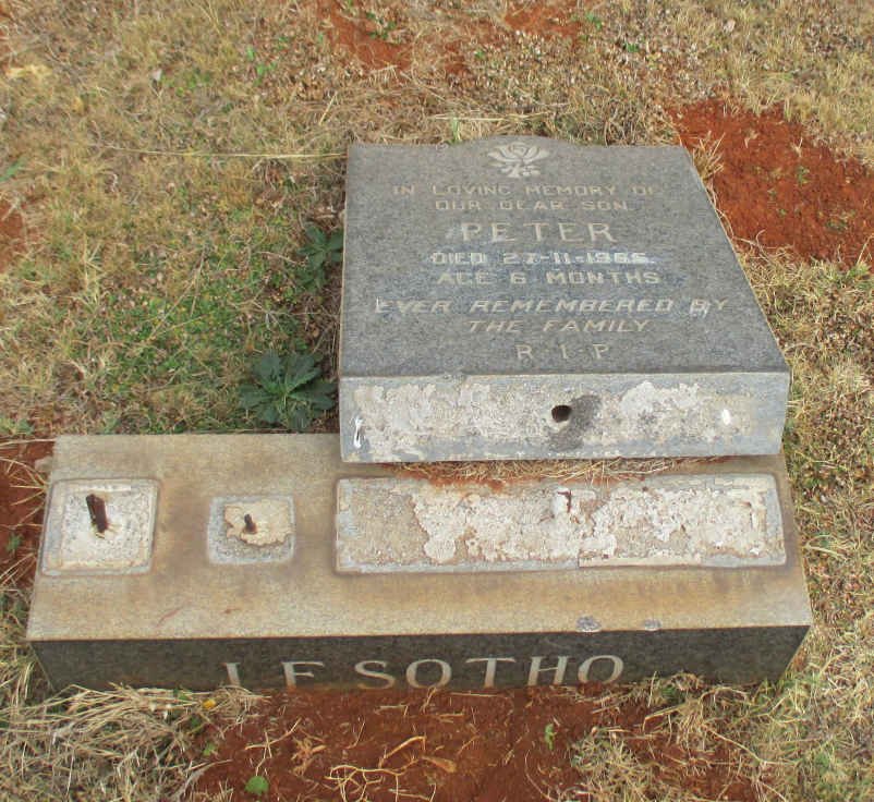 LESOTHO Peter -1955