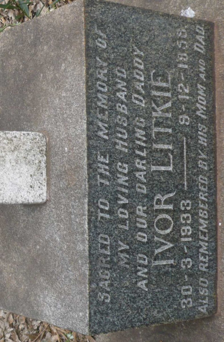 LITKIE Ivor 1933-1958
