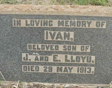 LLOYD Ivan -1913