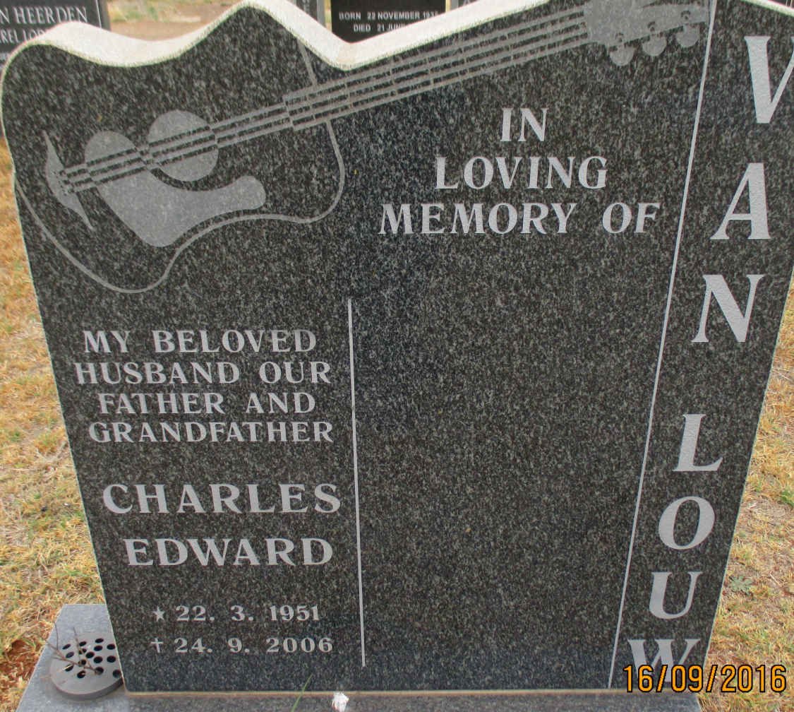 LOUW Charles Edward, van 1951-2006