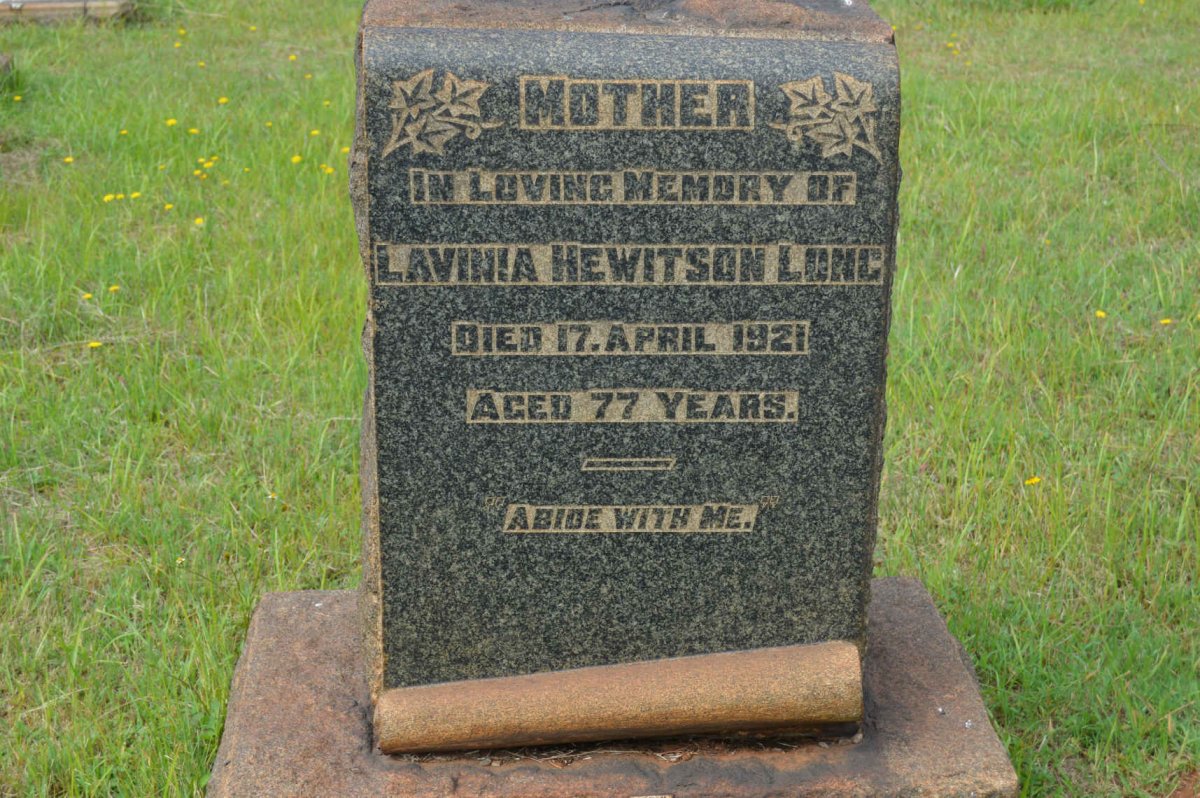 LONG Lavinia Hewitson -1921