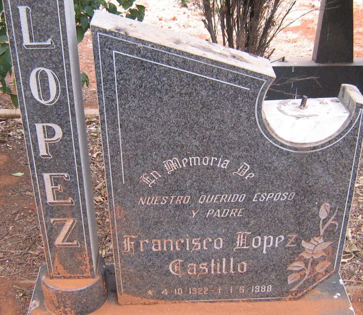 LOPEZ Francisco Lopez Castillo 1922-1988