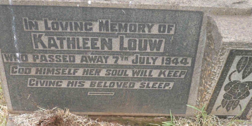 LOUW Kathleen -1944