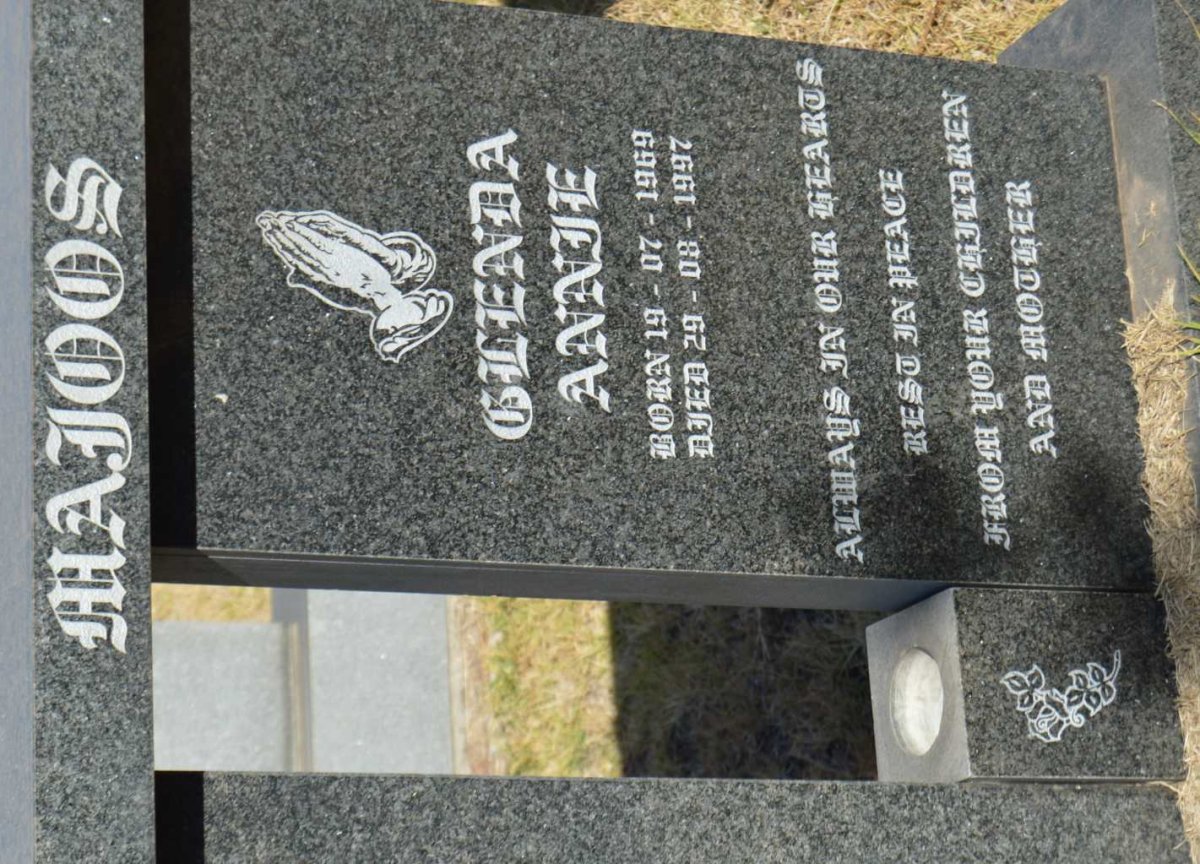 MAJOOS Glenda Annie 1969-1997