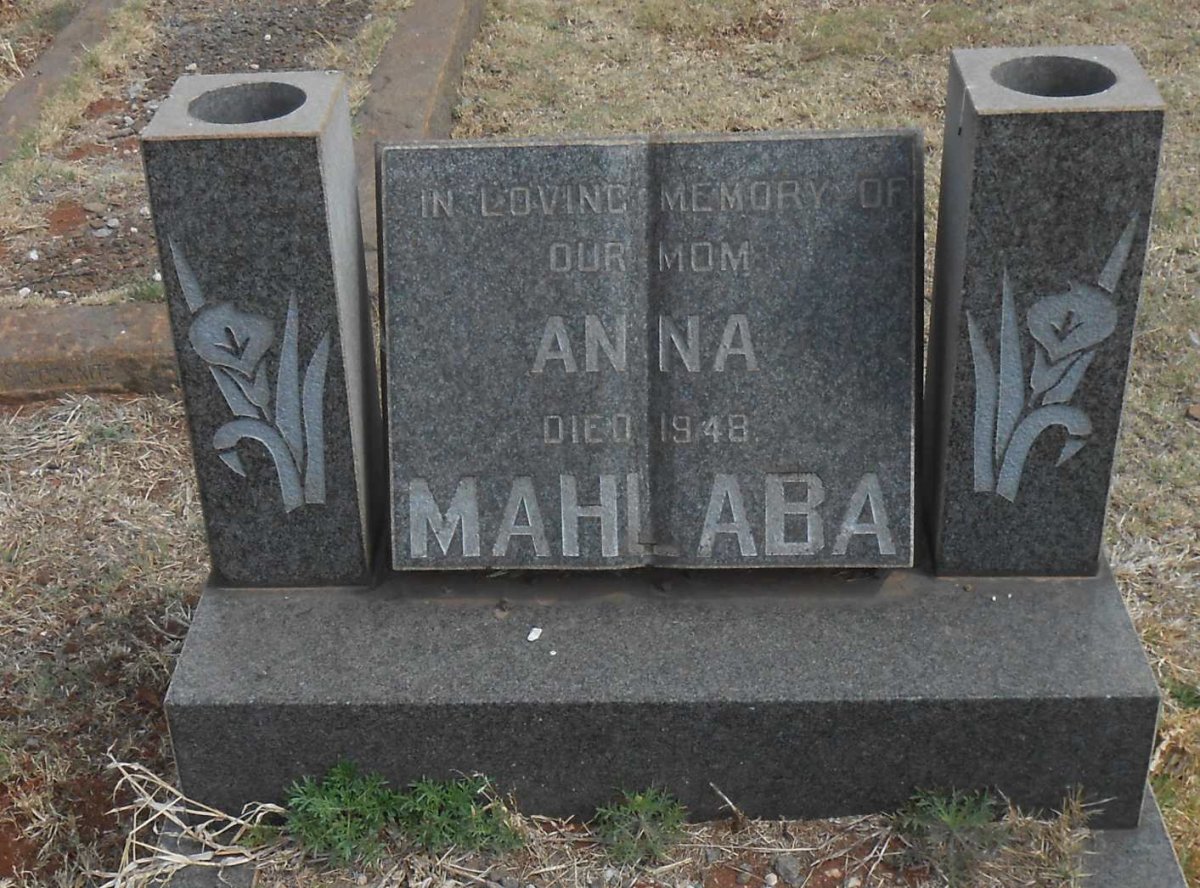 MAHLABA Anna -1948