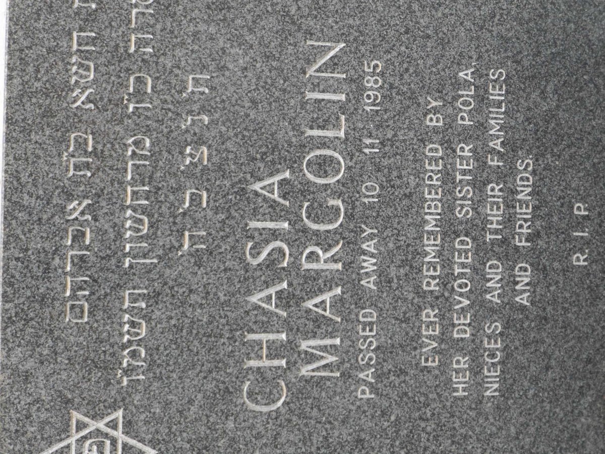 MARGOLIN Chasia -1985