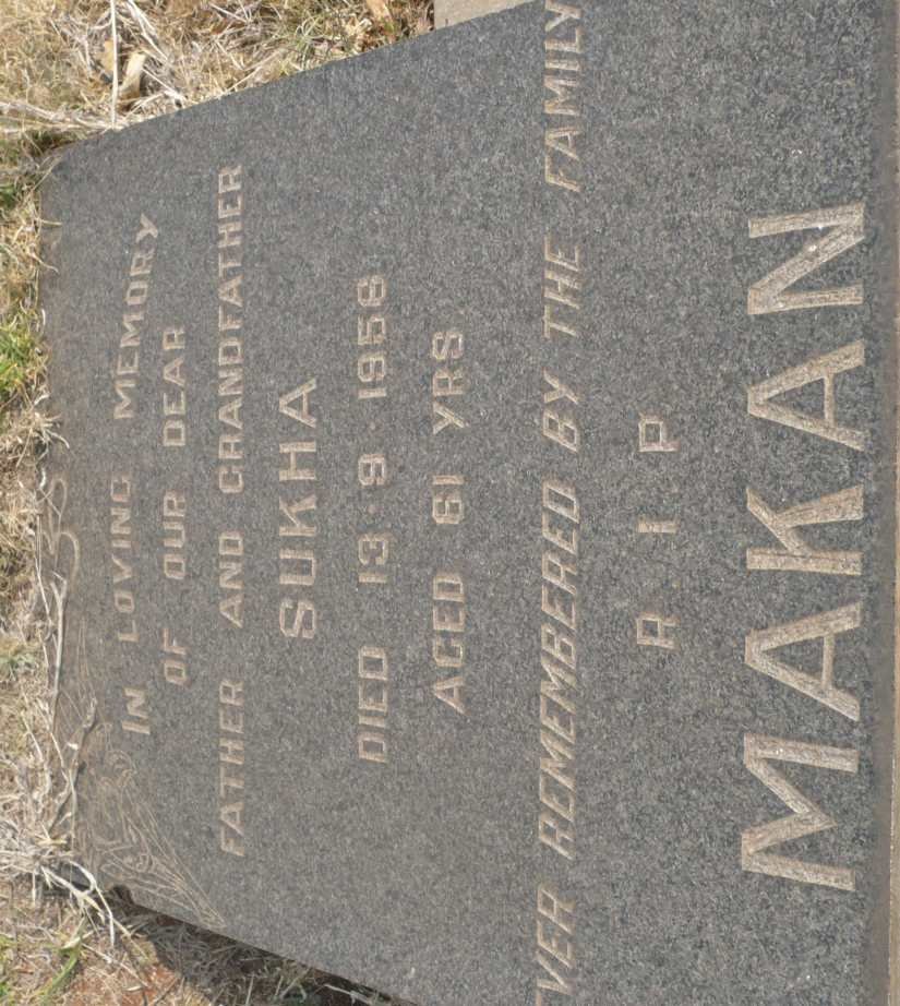 MAKAN Sukha -1958