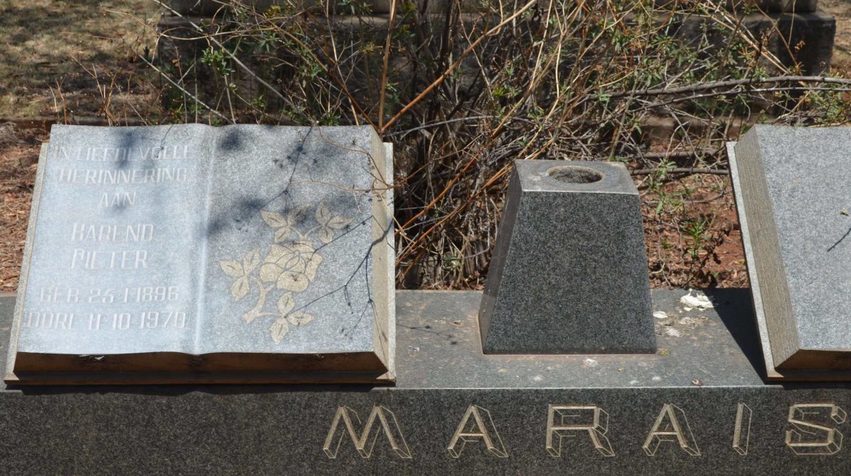 MARAIS Barend Pieter 1896-1970