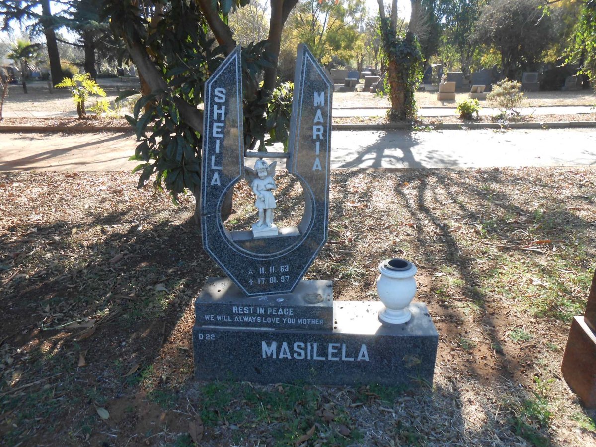 MASILELA Sheila Maria 1963-1997