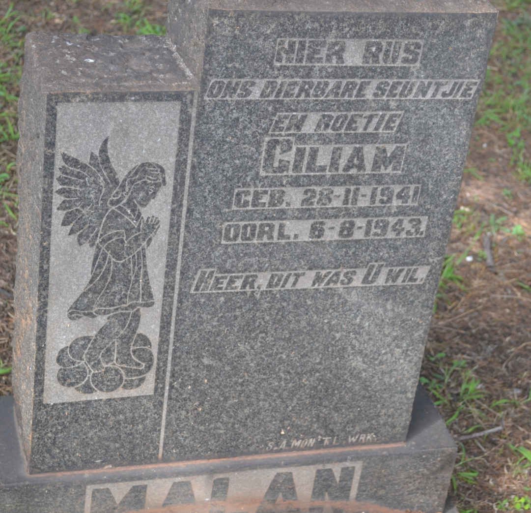 MALAN Giliam 1941-1943