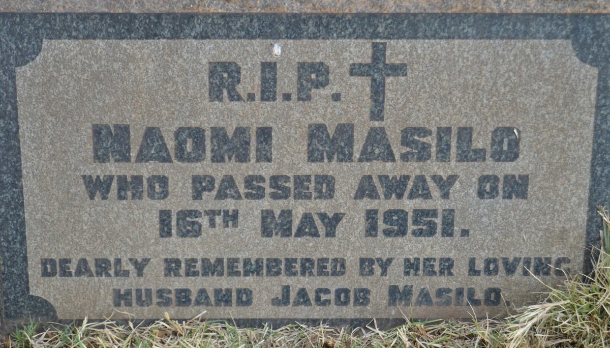 MASILO Naomi -1951