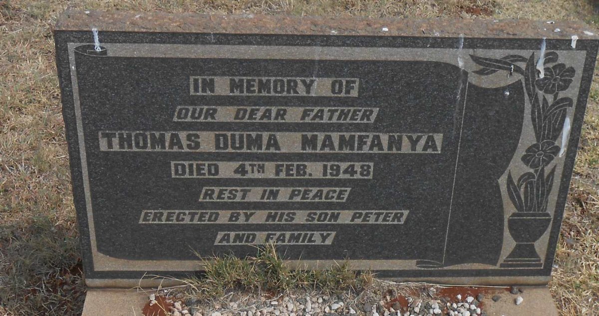 MAMFANYA Thomas Duma -1948