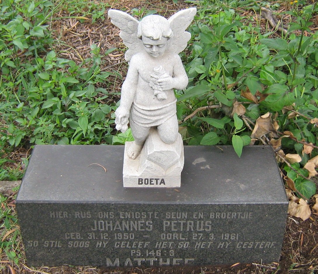 MATTHEE Johannes Petrus 1950-1961
