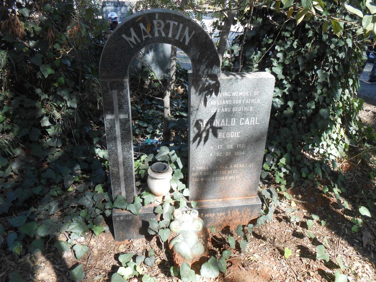 MARTIN Reginald Carl 1961-1994