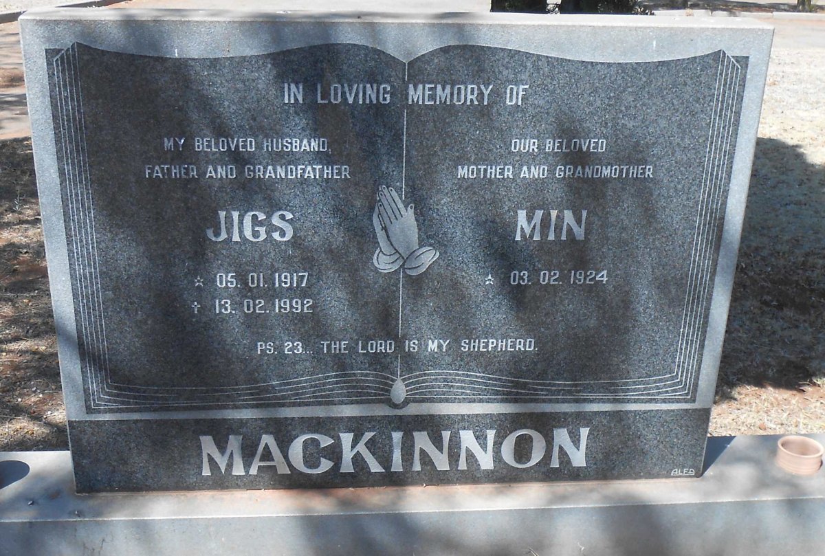 MACKINNON Jigs 1917-1992 &amp; Min 1924-