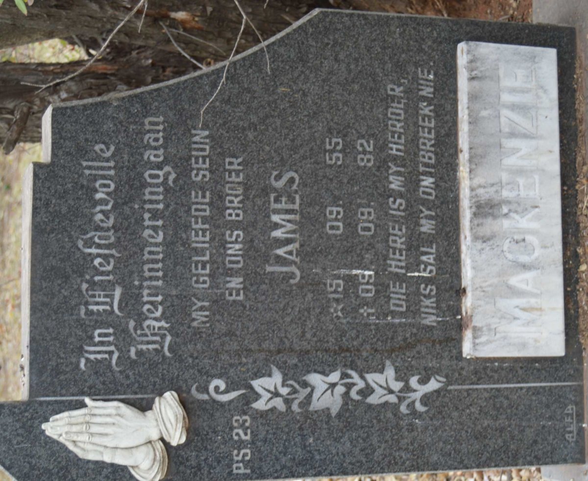 MACKENZIE James 1955-1982