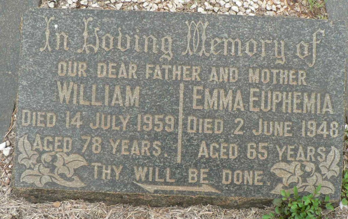 McALEENAN William -1959 &amp; Emma Euphemia -1948