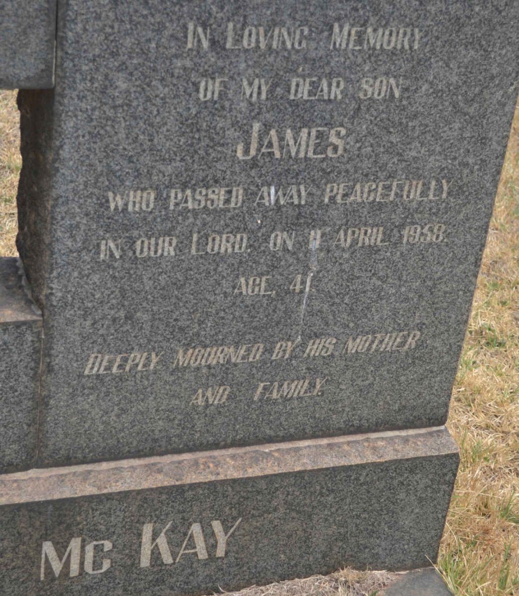 McKAY James -1958