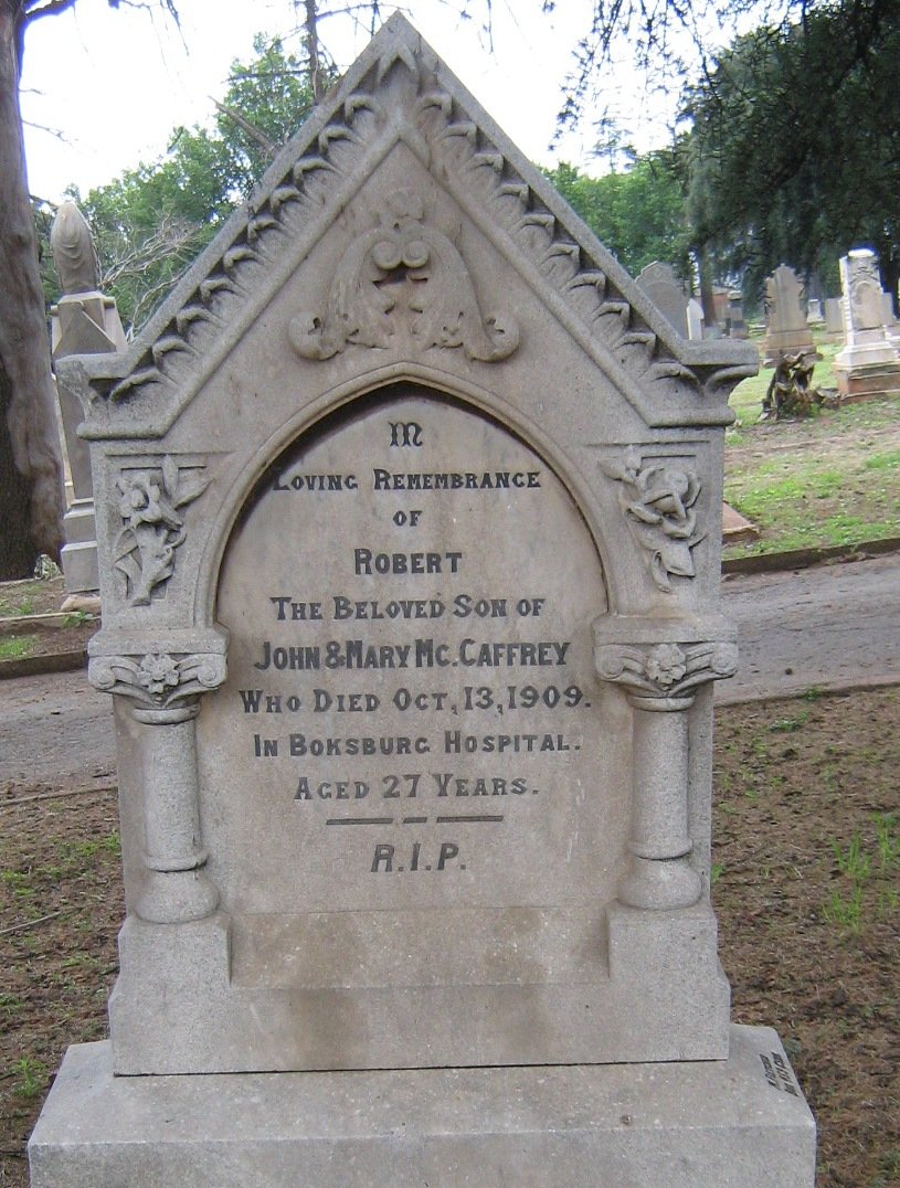 McCAFFREY Robert -1909