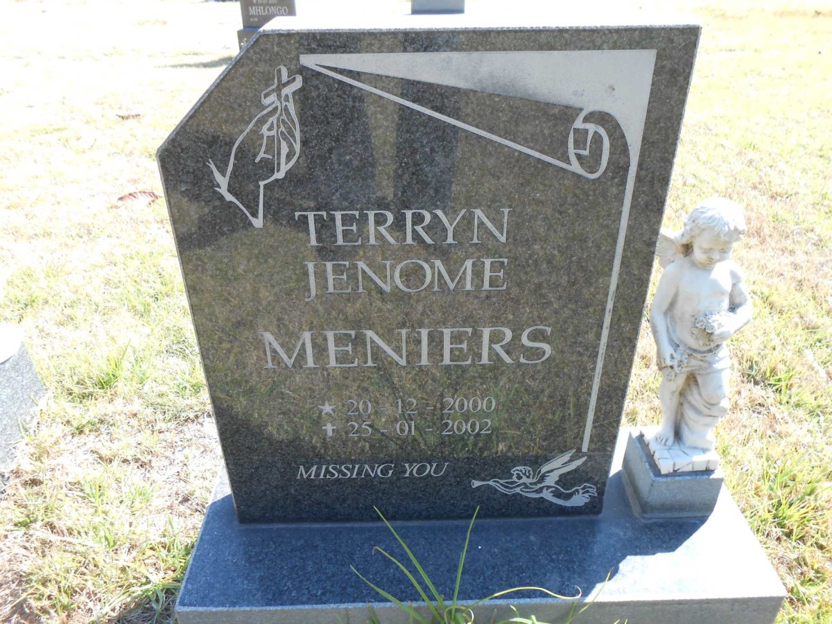 MENIERS Terryn Jenome 2000-2002