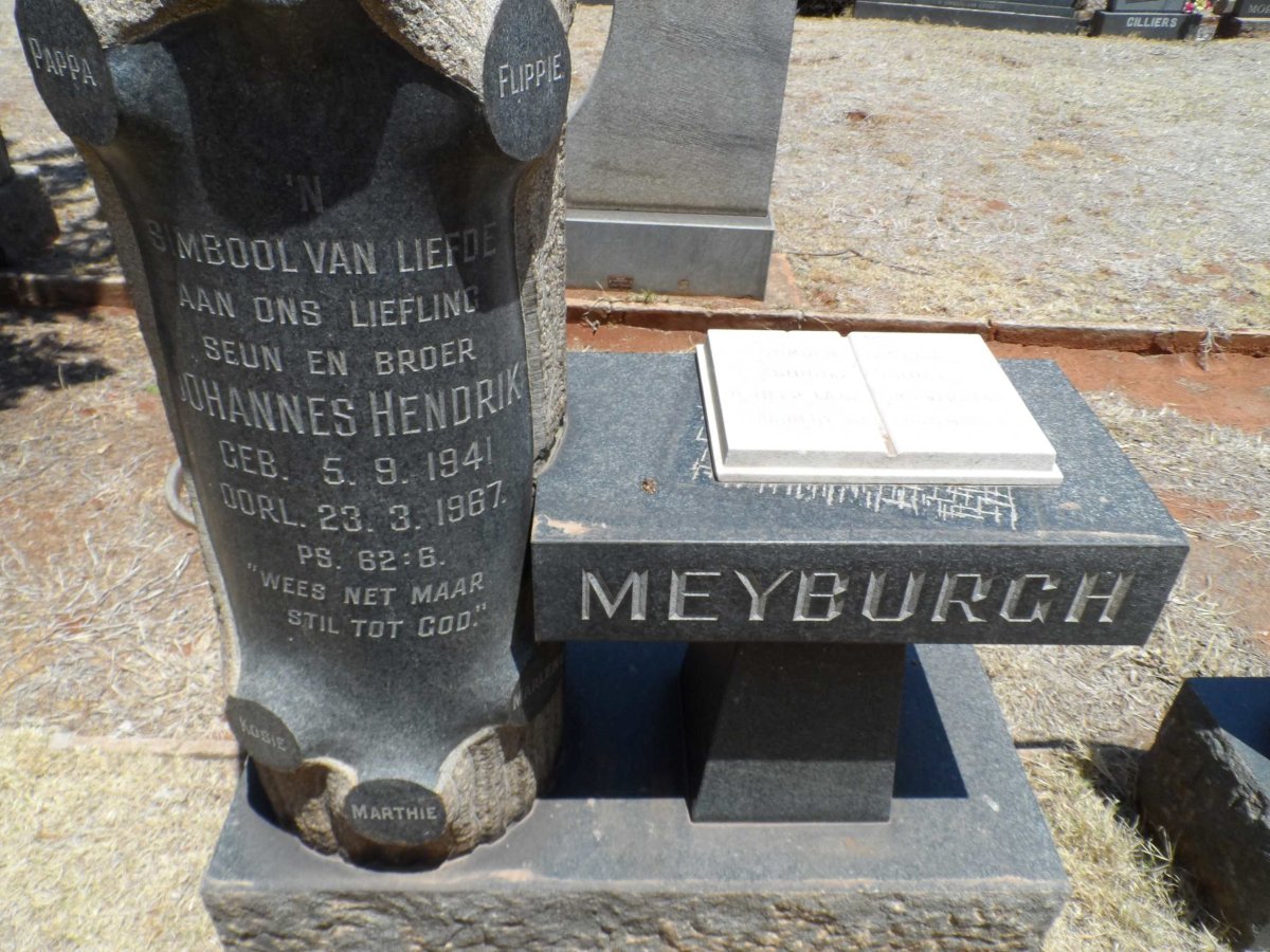 MEYBURGH Johannes Hendrik 1941-1967