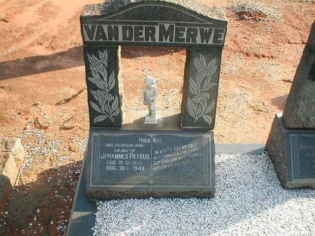 MERWE Johannes Petrus, van der 1935-1948