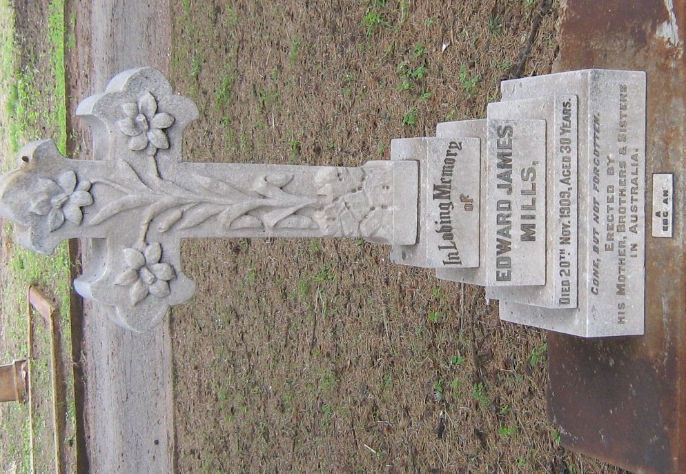 MILLS Edward James -1909