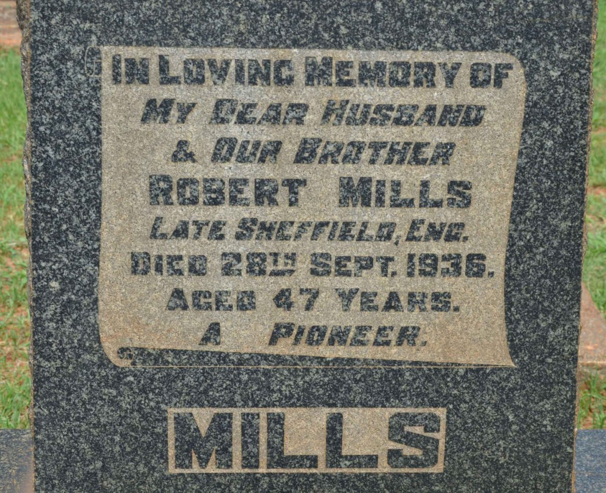 MILLS Robert -1936
