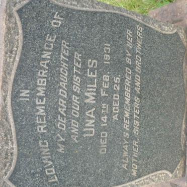 MILES Una -1931