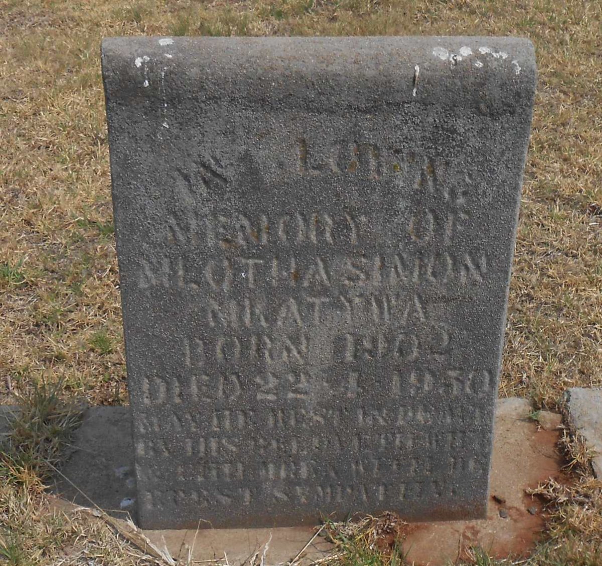 MKATYWA Mlotha Simon 1902-1950