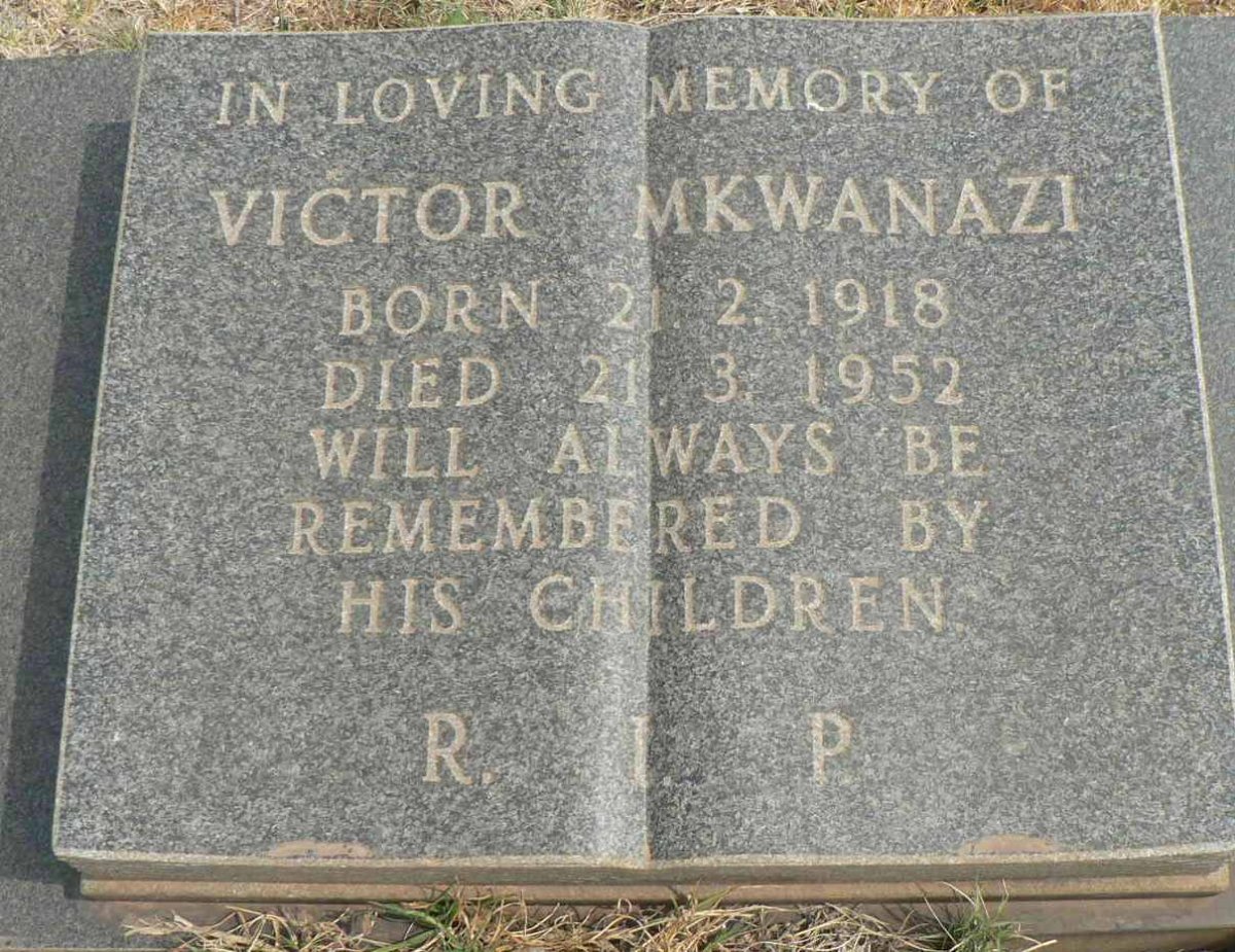 MKWANAZI Victor 1918-1952