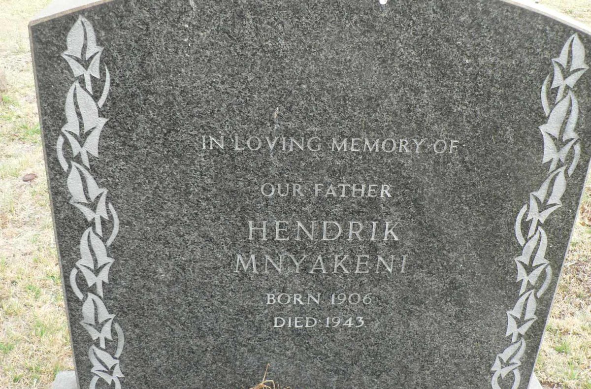 MNYAKENI Hendrik 1906-1943