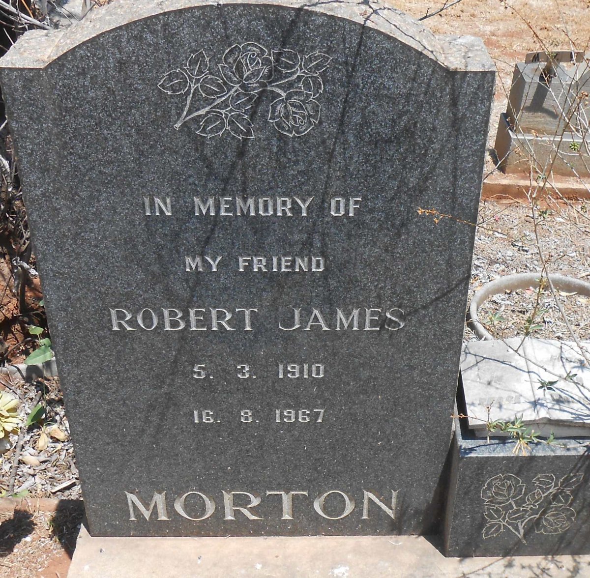MORTON Robert James 1910-1967