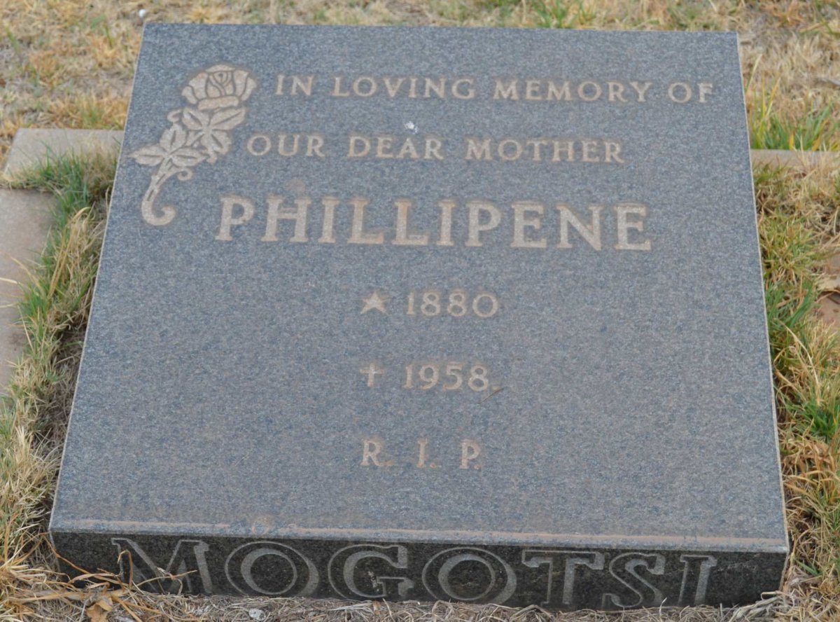 MOGOTSI Phillipene 1880-1958