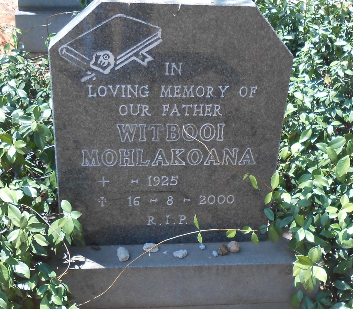 MOHLAKOANA Witbooi 1925-2000