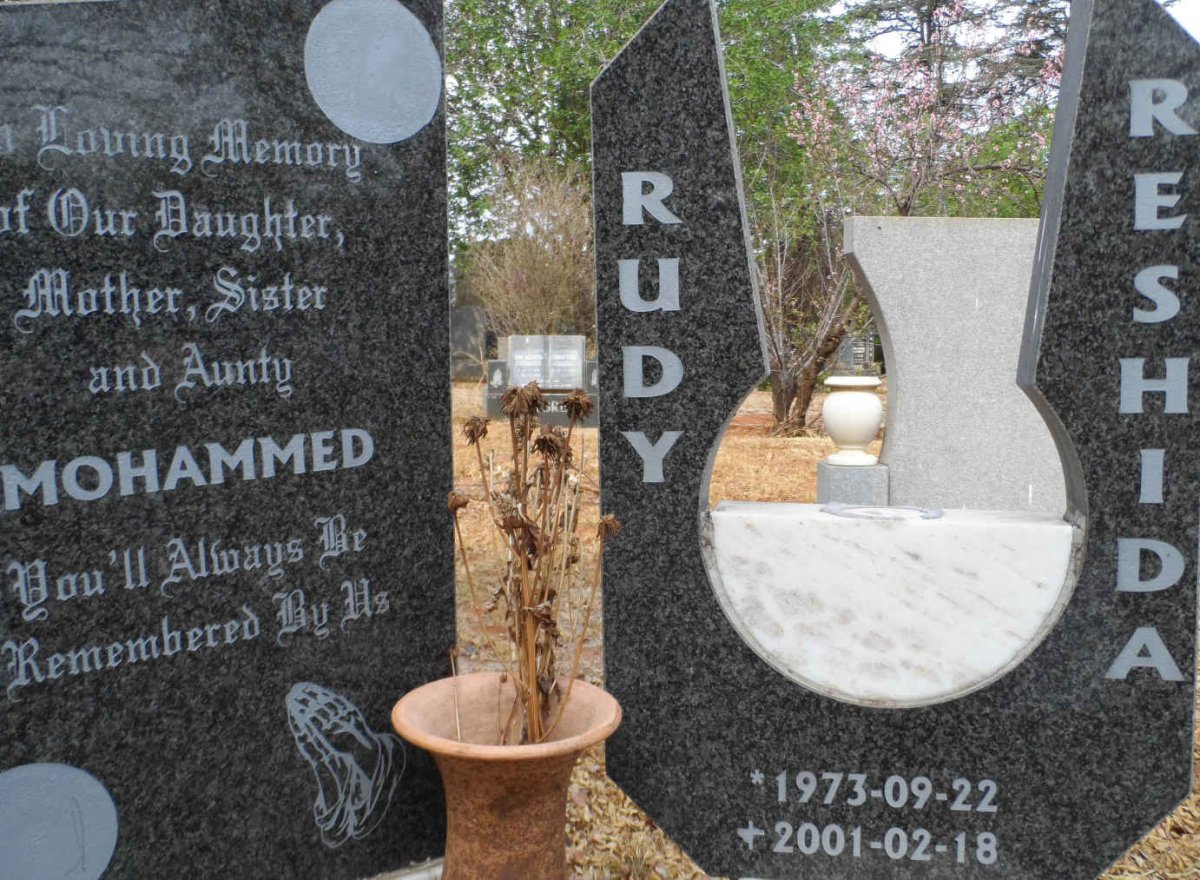 MOHAMMED Rudy Reshida 1973-2001