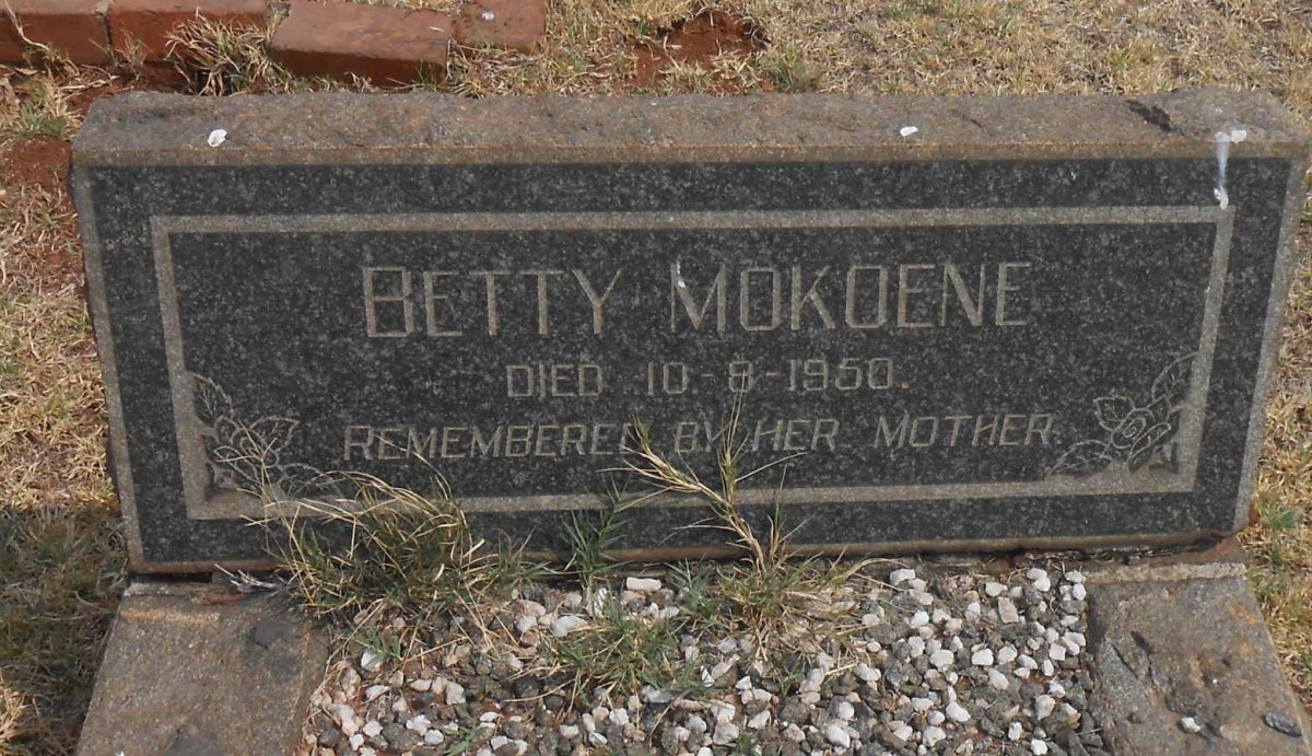 MOKOENE Betty -1950