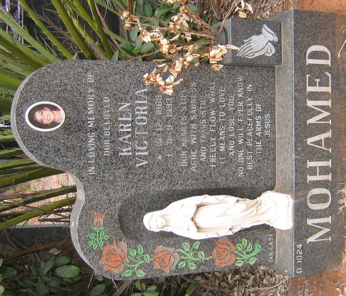 MOHAMED Karen Victoria 1968-1993