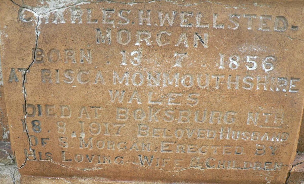 MORGAN Charles H. Wellsted 1856-1917
