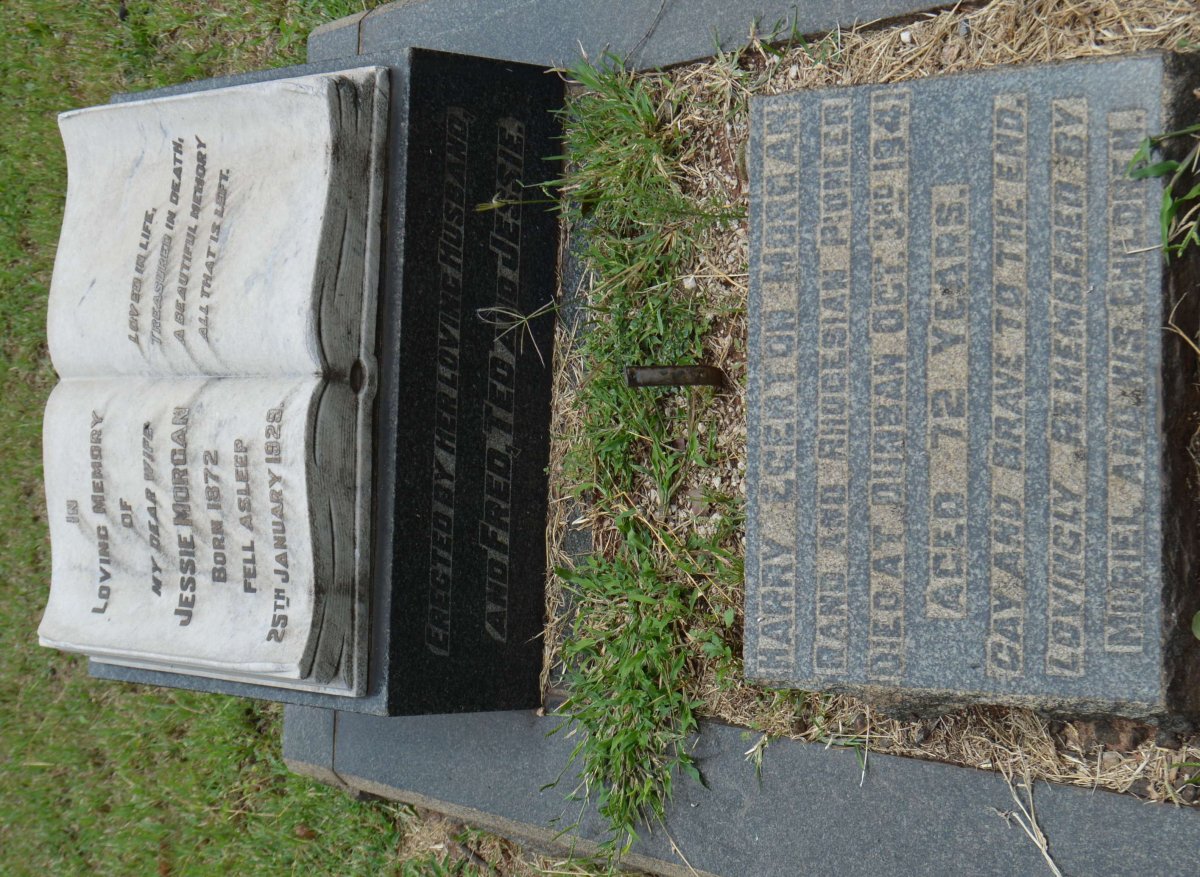 MORGAN Jessie 1872-1929 :: MORGAN Harry Egerton -1941