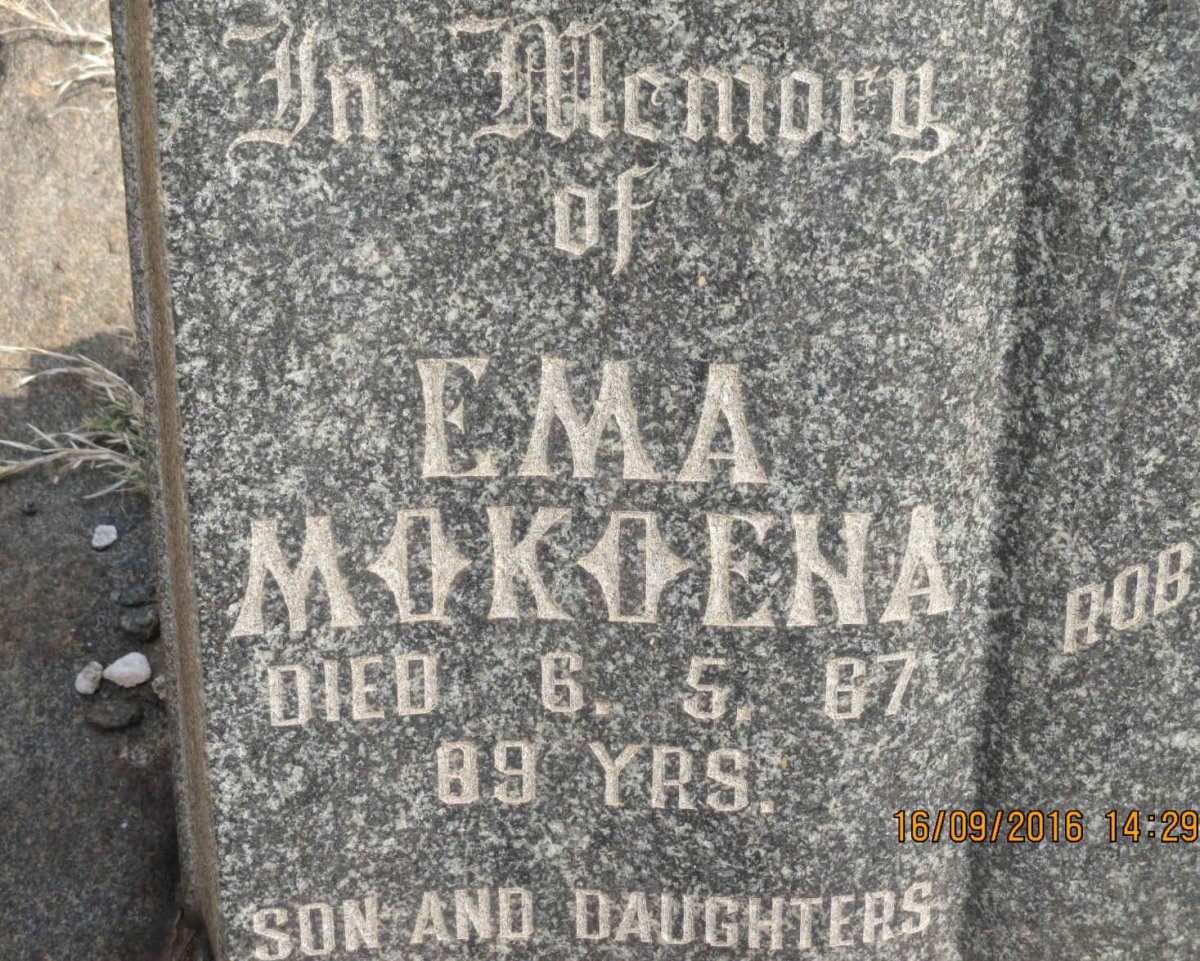 MOKOENA Ema -1967