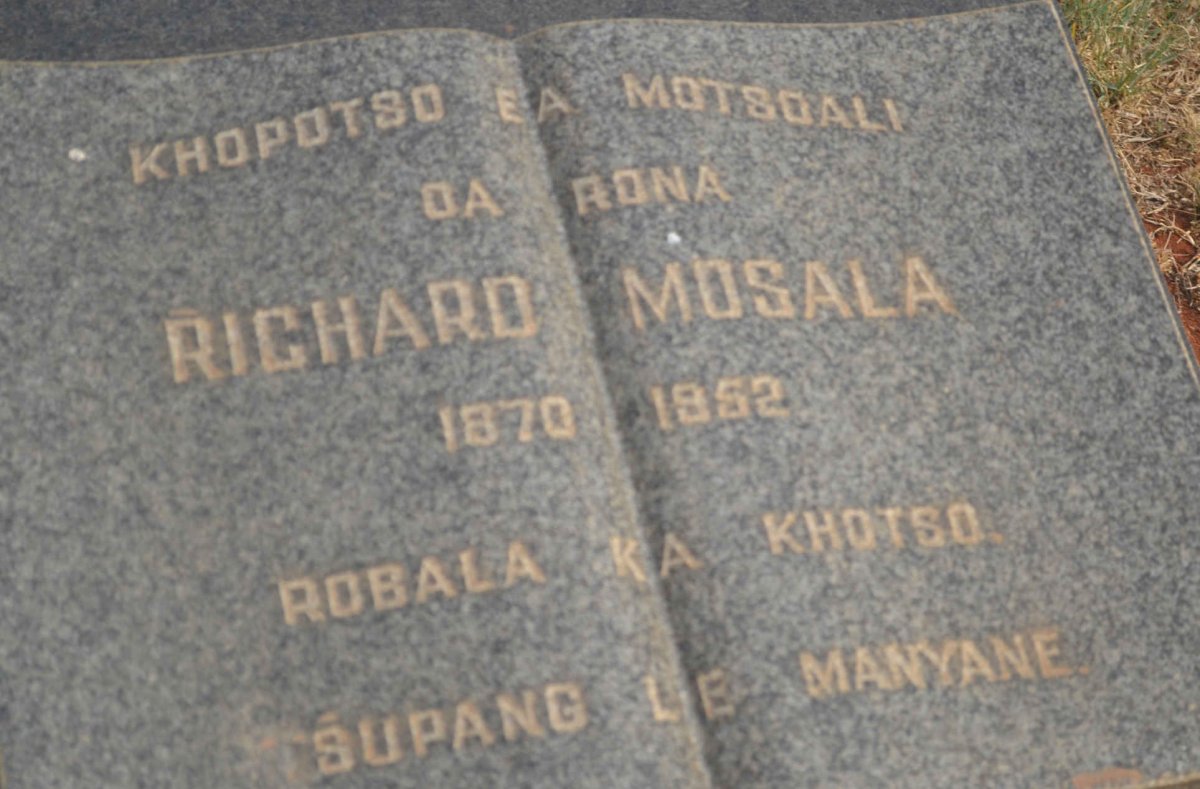 MOSALA Richard 1870-1952