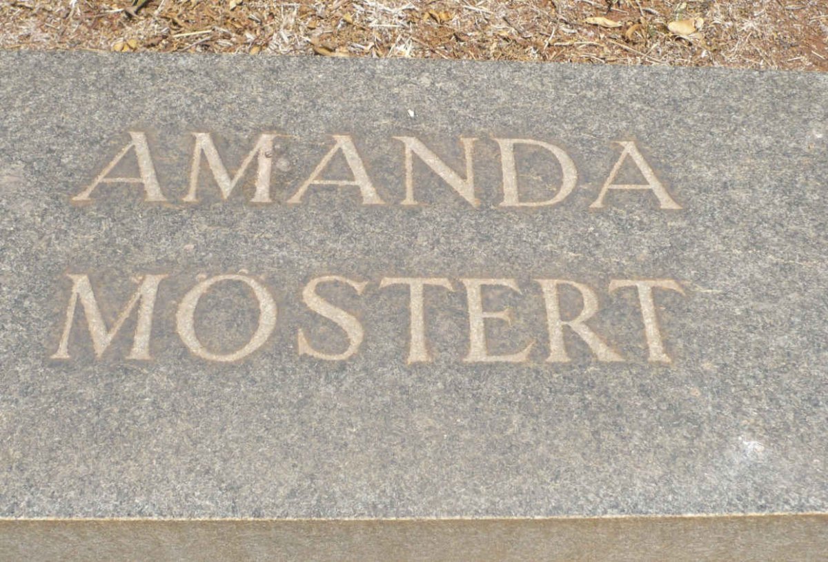 MOSTERT Amanda